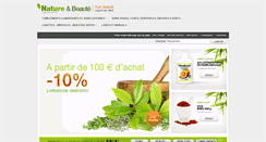 Desktop Screenshot of nature-et-beaute.com